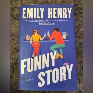 'Funny Story' Novel - Blue Cover